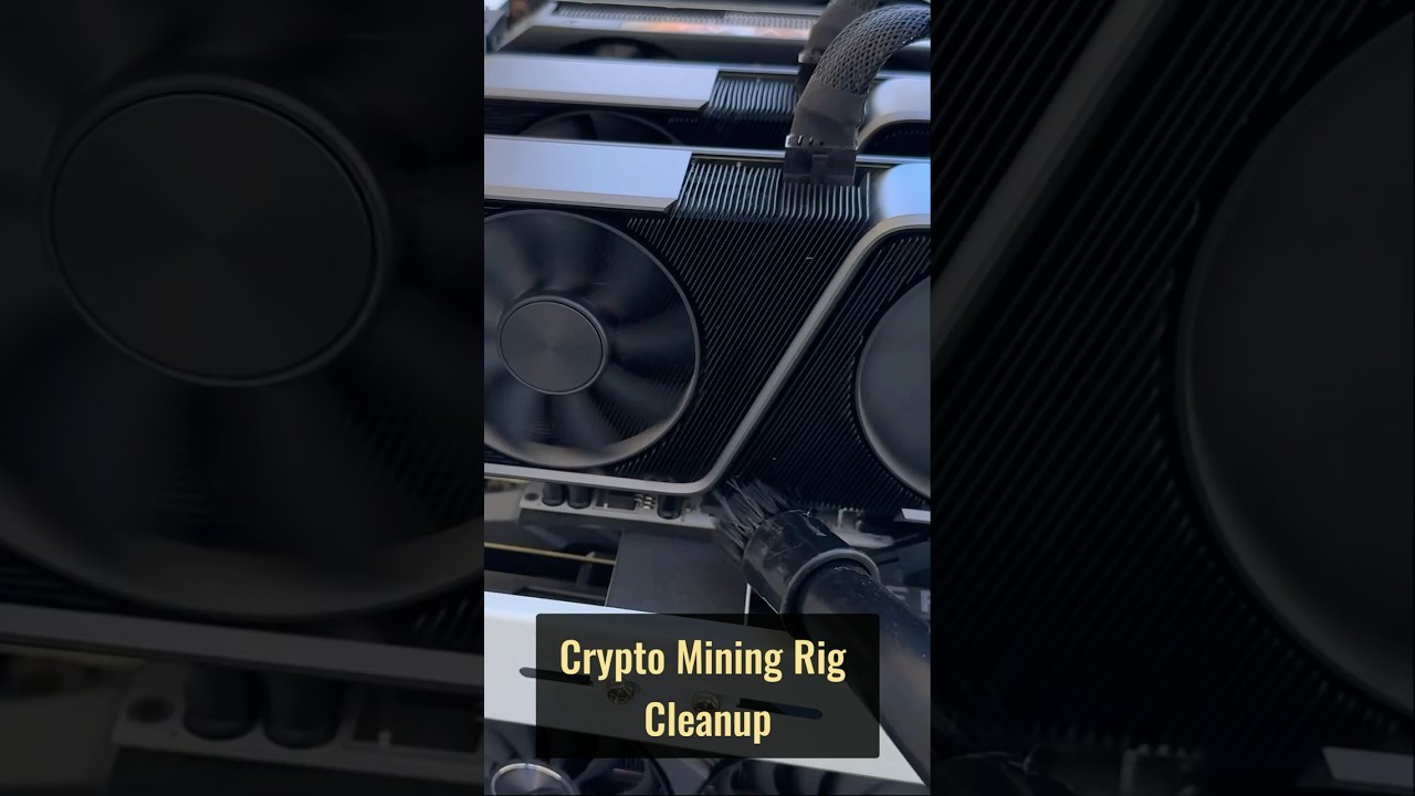 Cleaning & Reviving An Old GPU Mining Rig