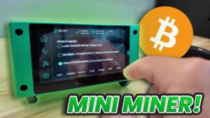$349 Bitcoin WiFi Miner Touchscreen - BM1370 Bitaxe Touch Review