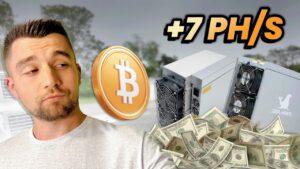 43 Bitcoin Miners, Over 7 PH/S of BTC Mining POWA!