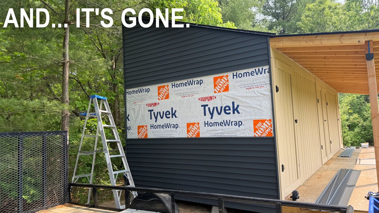 Fixing My DIY Solar Shed Again...