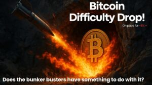 Bitcoin Difficulty Adjustment, does the current conflicts impact the network?