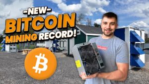 New Bitcoin Mining Record! How Much Bitcoin Mined with 8 PH/s