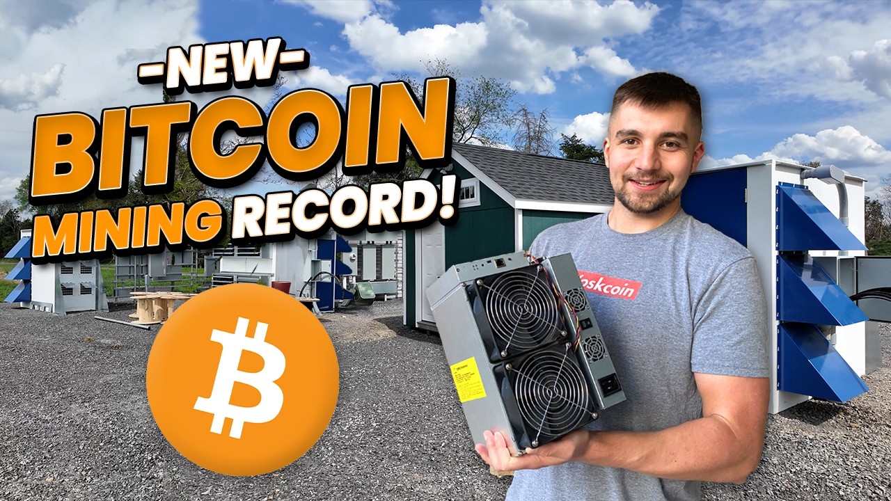 New Bitcoin Mining Record! How Much Bitcoin Mined with 8 PH/s