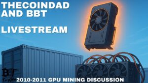 TheCoinDad in BBT Studio LiveStream